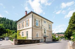 Villa kaufen in 76593 Gernsbach, Begehrenswerte, denkmalgeschützte Zweifamilienvilla im Murgtal