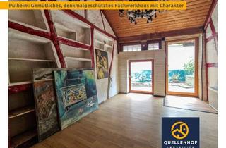 Haus kaufen in 50259 Pulheim, Pulheim: Gemütliches, denkmalgeschütztes Fachwerkhaus mit Charakter und Geschichte