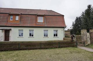 Doppelhaushälfte kaufen in 14797 Kloster Lehnin, Doppelhaushälfte mit großem Baugrundstück inkl. Stall