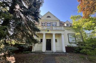 Villa kaufen in 14943 Luckenwalde, Historische Fabrikanten-Villa - vielseitige, gewerbliche Nutzungsmöglichkeiten im Industriegebiet