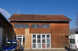 Büro zu mieten in Methmühlweg 10, 85467 Neuching, Einfache Holzlagerhalle mit schönem Büroraum