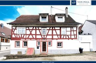 Haus kaufen in 75446 Wiernsheim, Kernsaniertes Fachwerkhaus