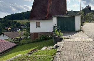 Haus mieten in Hainbrunner Weg 11, 69434 Hirschhorn, Einfamilienhaus im Ortskern mit Kaminofen (Einbauküche,Garten,Garage/Stellpl. und Terrasse/2 Balkon)