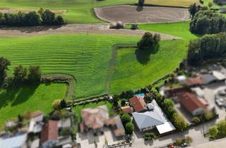 Einfamilienhaus kaufen in 84428 Buchbach, Exklusives Einfamilienhaus mit Pool und vielseitiger Gewerbeeinheit/ Werkstatt