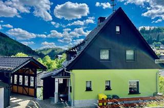 Einfamilienhaus kaufen in 96337 Ludwigsstadt, Ludwigsstadt - Kernsaniertes Einfamilienhaus mit Garage, FBH - sofort einziehen!