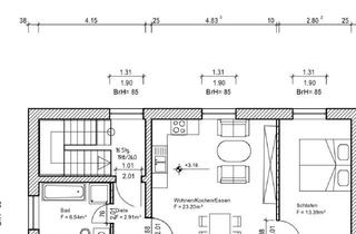 Wohnung mieten in 14979 Großbeeren, Gepflegte 2-Zimmer-Wohnung mit gehobener Ausstattung, Stellplatz und Einbauküche in Großbeeren