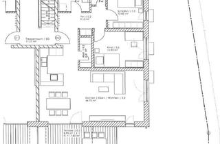 Wohnung mieten in Hauptstraße 47a, 86673 Bergheim, Moderne 3-Zimmer-Wohnung mit Garten, Terrasse, Garage & Stellplatz