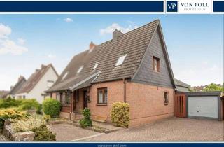 Doppelhaushälfte kaufen in 24340 Eckernförde, Familienfreundliche Doppelhaushälfte in beliebter Wohnlage (Borby) mit Kaminofen & Garage
