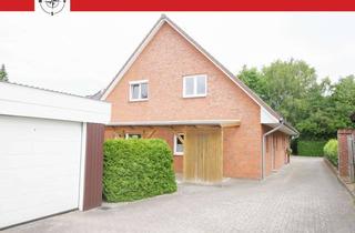 Haus mieten in 25746 Heide, Doppelhaushälfte mit Gartenteil und Garage in Zentrumsnähe von Heide
