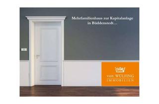 Anlageobjekt in 38372 Büddenstedt, Für Investoren! Voll vermietetes Mehrfamilienhaus mit 6 Wohneinheiten und 11 Garagen.