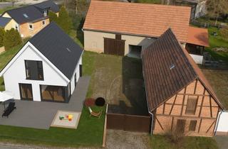 Grundstück zu kaufen in 99428 Hopfgarten, Grundstück in Hopfgarten: Neubau möglich - mit Altbestand, Scheune & Platz für Hobby oder Tiere