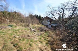 Grundstück zu kaufen in 63776 Mömbris, BERK Immobilien - Sonniges Hang-Grundstück mit Garage in ruhiger Lage von Mömbris - Dörnsteinbach