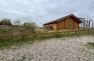 Gewerbeimmobilie kaufen in 25761 Büsum, Blockhütte im Erbbaurecht im Gewerbegebiet Büsum
