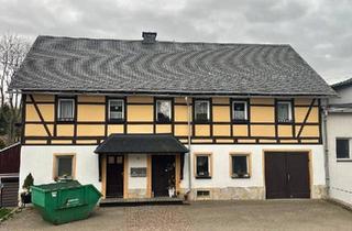 Haus kaufen in 09623 Frauenstein, Frauenstein - Großes Haus mit Einliegerwohnung, großer Garten, Sauna, Kamin