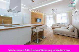 Wohnung kaufen in 97464 Niederwerrn, Niederwerrn - 2 Zi.-Neubauwohnung - Barrierearm und Energieeffizient mit Wärmepumpe + Photovoltaik in Niederwerrrn - Erdgeschoss mit Gartenanteil, inkl.2 Stellplät