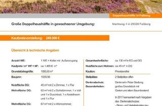 Doppelhaushälfte kaufen in 29328 Faßberg, Faßberg - Große Doppelhaushälfte in Faßberg, Niedersachsen