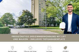 Wohnung kaufen in Trottäcker, 79713 Bad Säckingen, Der Preis ist heiß! Als Kapitalanlage oder für den Eigenbedarf - gepflegte Dreizimmerwohnung