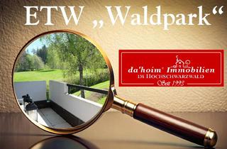 Wohnung kaufen in 79859 Schluchsee, 2-Zi-ETW Waldpark in Schluchsee