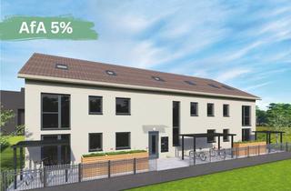 Wohnung kaufen in Bertastraße 2c, 63743 Obernauer Kolonie, mio: Barrierefreie 3-Zimmer Neubauwohnung mit eigenen Gartenbereich!