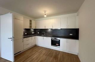 Wohnung mieten in Berringerstr. 38, 18146 Dierkow-Neu, KfW 40-Neubau-Wohnung mit 3 Zimmern, EBK, Balkon, Echtholzparkett, HWR, Fahrstuhl, Tiefgarage