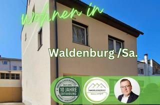 Haus kaufen in Malzhausgasse, 08396 Waldenburg, Historisches Wohnhaus in ruhiger Seitenstraße - Charmantes Sanierungsobjekt mit Potenzial