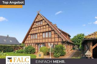 Haus kaufen in 19246 Kogel, +++ Charmantes Fachwerkhaus mit zwei Wohneinheiten und Gästehaus auf dem Land +++