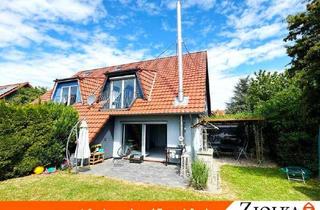 Doppelhaushälfte kaufen in 38173 Veltheim, Ansprechende moderne Doppelhaushälfte in direkter Feldrandlage - Mit Einbauküche, Kaminofen und C...