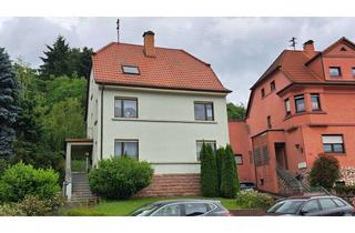 Haus kaufen in 66564 Ottweiler, 219.000 € -147 m²-, 8 Zi., EBK, 2 Bäder, Kachelofen, Solar f. Warmwassser, voll unterkellert, Garage