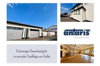 Anlageobjekt in 99867 Gotha, antaris Immobilien GmbH ** Vielseitiges Gewerbeobjekt an gutem Standort - VOLLVERMIETET **