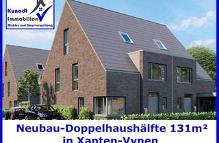 Anlageobjekt in 46509 Xanten, Neubau Doppelhaushälfte KfW55 mit 131m² in Xanten-Vynen