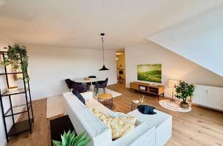 Wohnung kaufen in 79576 Weil am Rhein, 3-Zimmer-Dachgeschoss in Grenznähe mit 5,1 % Bruttorendite, modernisiert, provisionsfrei