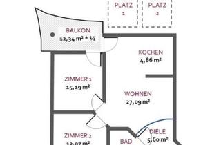 Wohnung mieten in In Der Haarschnur 19, 67269 Grünstadt, In der Haarschnur 19, 67269 Grünstadt