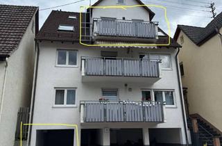 Wohnung mieten in Salzstetter Straße, 72221 Haiterbach, Charmante Maisonette-Wohnung mit Balkon & Weitblick in Haiterbach – 4,5 Zimmer im Dachgeschoss