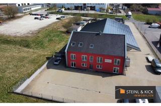 Gewerbeimmobilie kaufen in 92283 Lauterhofen, Lagerhalle mit hochwertigem Bürogebäude und großer Freifläche