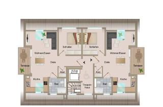 Wohnung kaufen in 74078 Heilbronn, Heilbronn / Kirchhausen - Komfortable 2-Zimmer Dachgeschosswohnung mit Südausrichtung in Heilbronn-Kirchhausen! *Erstbezug*