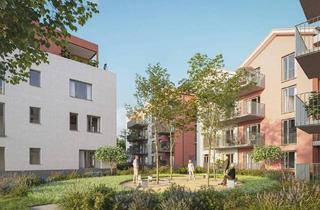 Wohnung kaufen in 76327 Pfinztal, Pfinztal - Leben im Grünen: Neubauwohnung im Schnellermühlen Quartier direkt an der Pfinz