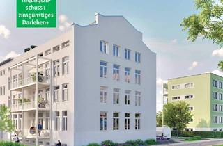 Wohnung kaufen in Heinrich-Heine-Straße 1, 04435 Schkeuditz, Schkeuditz - Hübsche 2-Raum-Wohnung mit Balkon und Gartenanteil