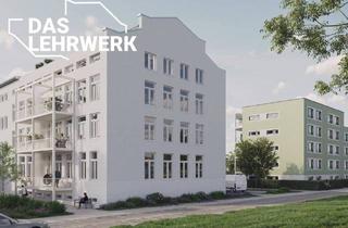 Loft kaufen in Heinrich-Heine-Straße 1, 04435 Schkeuditz, Schkeuditz - DAS LEHRWERK - EXKLUSIVES LOFT WOHNEN neue 2-Raum-Wohnung mit Balkon und Gartenanteil