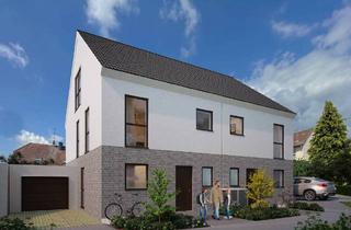 Haus kaufen in Frankfurter Str. 37D, 65439 Flörsheim, Flörsheim / Weilbach - Nachhaltiges Doppelhaus A+: 5 Zimmer und Gartenidylle