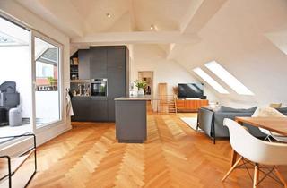 Wohnung kaufen in 22083 Barmbek-Süd, Barmbek-Süd | moderner, hochwertiger Dachgeschoss-Ausbau mit großzügiger Loggia