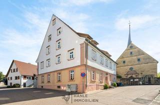 Wohnung kaufen in 74182 Obersulm, Charmante 2-Zimmer-Maisonette mit Ausbaupotenzial im historischen Fachwerkhaus zu verkaufen!