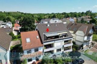 Wohnung kaufen in 67065 Maudach, 2,5 Zimmer Dachgeschosswohnung mit Südloggia in ruhiger Lage am Maudacher Bruch in Ludwigshafen.