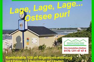 Wohnung kaufen in Poststraße 56, 23669 Timmendorfer Strand, Strandnahe (300 m) 5-Zi.-Eigentumswohnung (möbliert)