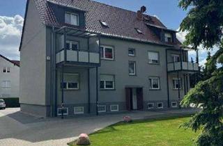 Wohnung kaufen in 04509 Schönwölkau, gepflegte Wohnung mit 2 Garagen und Kleingarten