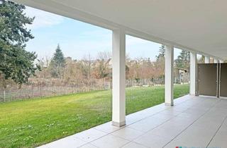 Wohnung kaufen in 67373 Dudenhofen, Für Gartenliebhaber!!Lichtdurchflutete 4-Zimmer-EG mit Blick ins Grüne!