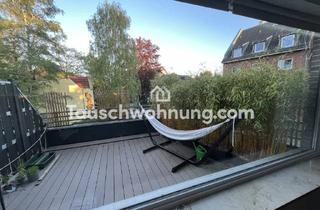 Wohnung mieten in Glißmannweg, 22457 Schnelsen, Tauschwohnung: 1 Zimmer Wohnung mit Dachterrasse und Balkon