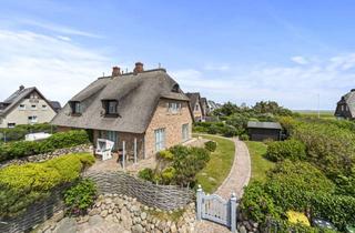 Doppelhaushälfte kaufen in 25980 Sylt, Reetgedeckte Doppelhaushälfte mit kleinem Wattblick
