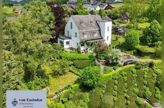 Villa kaufen in 53902 Bad Münstereifel, Bezaubernde Villa mit unverwechselbarer Architektur und traumhafter unverbaubarer Panorama-Fer