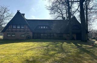 Haus kaufen in 21279 Wenzendorf, Traumhaftes Reetdachanwesen mit Potenzial - wohnen, vermieten & Pferde halten!