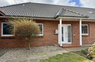 Doppelhaushälfte kaufen in 25866 Mildstedt, A+ -- Ebenerdige DHH, BJ 2012 mit PV-Anlage, Wintergarten, Garage